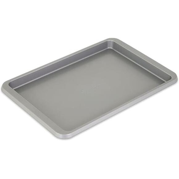 9x13in Nonstick Aluminized Steel Baking Sheet, Contour Silver - Picture 7 of 7